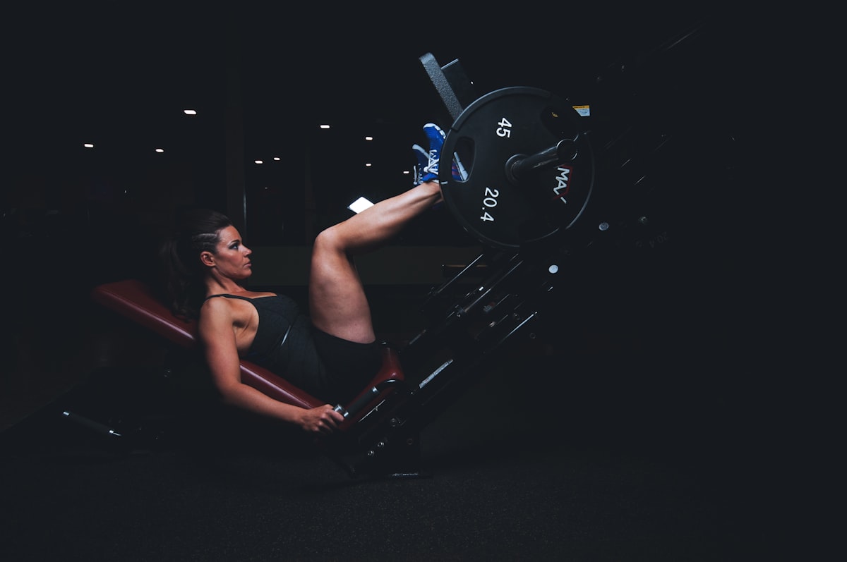 Women fitness training group